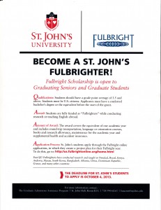SJU Fulbrighters